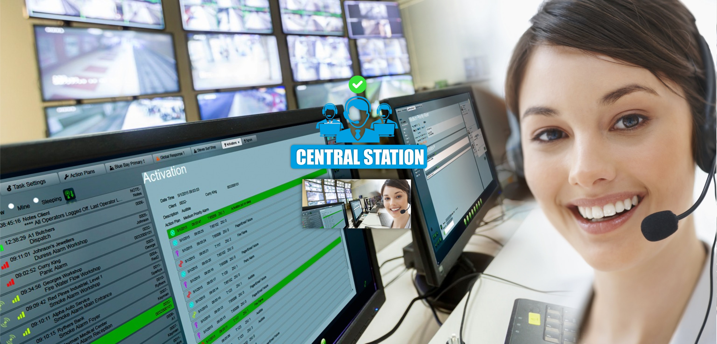 24/7 CENTRAL STATION AND SERVICES